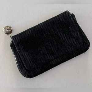 VINTAGE: Lumured | metal mesh clutch bag.